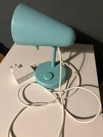 Ikea Fibbla Wandlamp - turqoois blauw, Huis en Inrichting, Ophalen of Verzenden, Zo goed als nieuw, Kunststof, Minder dan 50 cm