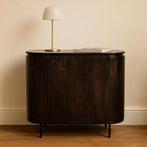 Dressoir Marly Walnoot Bruin, 100 tot 150 cm, Nieuw, Ophalen of Verzenden, 25 tot 50 cm