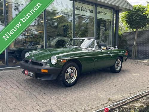 MG B 1.8 Roadster Overdrive, Zeer netjes!, Auto's, Oldtimers, Bedrijf, Te koop, Lederen bekleding, Open dak, MG, Benzine, Cabriolet