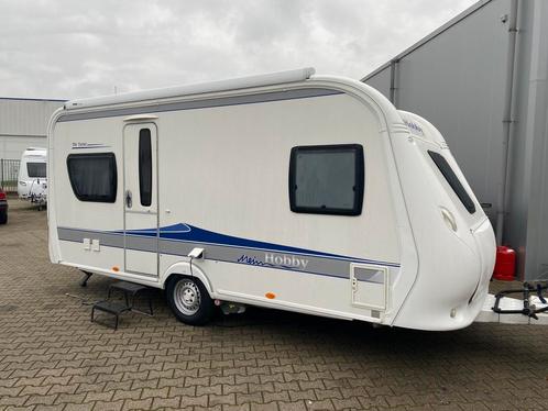 Hobby 460 UFE De luxe 2010, zeer compleet., Caravans en Kamperen, Caravans, Particulier, tot en met 4, 1000 - 1250 kg, Rondzit