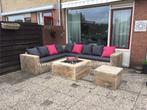 steigerhouten Hoekbank Loungeset Tuinbank Bank SHOWROOM OPEN, Bank, Steigerhout, Nieuw, Ophalen of Verzenden