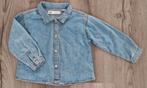 Zara denimblouse, Kinderen en Baby's, Ophalen of Verzenden, Zo goed als nieuw, Meisje, Jurkje of Rokje