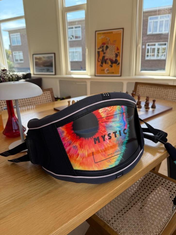 Nieuw Mystic Vrouwen Harnas met Stealth Bar en Leash, Watersport en Boten, Kitesurfen, Zo goed als nieuw, Trapeze, Geen board