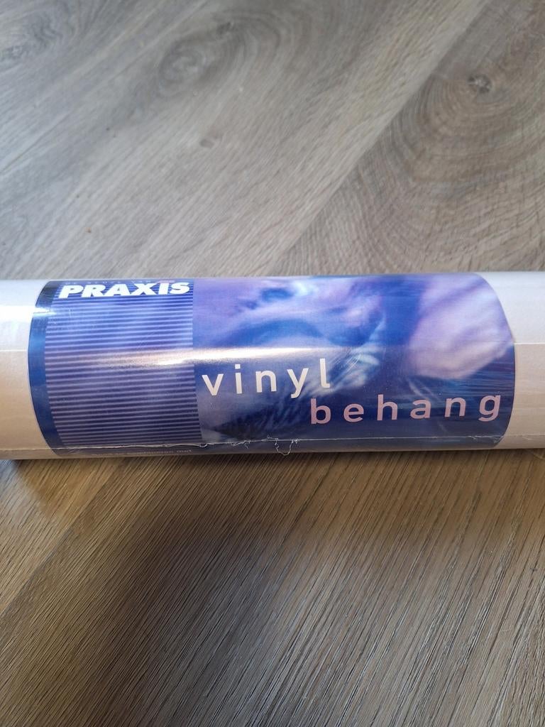 Praxis vinyl behang lichtgrijs - 2 rollen, Ophalen, Minder dan 10 m², Grijs, Modern