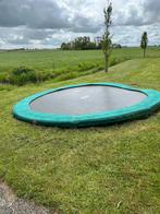 Berg trampoline 4,3 m, Kinderen en Baby's, Speelgoed | Buiten | Trampolines, Ophalen, Gebruikt