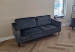 Donkergroene velvet 2.5 zits bank, Huis en Inrichting, Ophalen, 150 tot 200 cm, Driepersoons, 75 tot 100 cm
