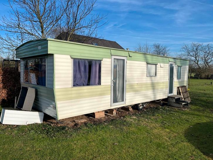 Stacaravan te Koop, 3mx8,8m, Caravans en Kamperen, Stacaravans, tot en met 6, Ophalen
