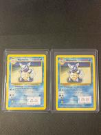 2x Wartortle 42/102 Base Set Pokemon Kaarten, Hobby en Vrije tijd, Verzamelkaartspellen | Pokémon, Ophalen of Verzenden, Gebruikt