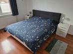 2 persoons bed, Ophalen, Gebruikt, Tweepersoons, Wit-Basalt