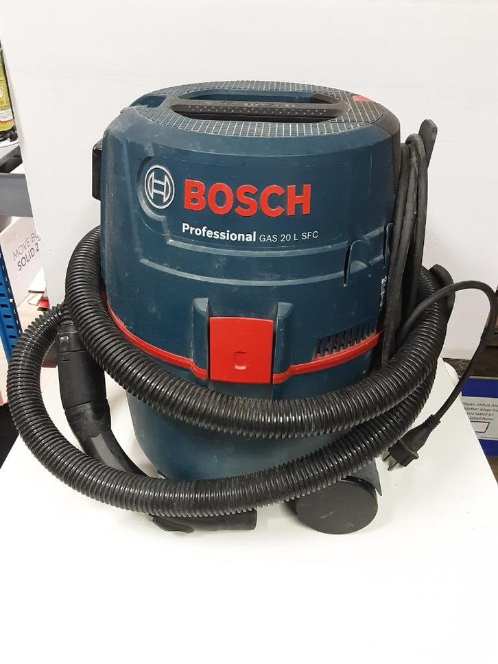 BOSCH Professional GAS 20 L SFC mobiele alleszuiger, Doe-het-zelf en Verbouw, Reinigingsmachines, Gebruikt, Overige typen, Ophalen