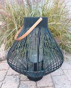 Bamboe Lantaarn zwart Windlicht Pomax H52 Lantern Nieuw, Tuin en Terras, Ophalen, Nieuw