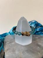 Obsidiaan goudobsidiaan fluoriet draak beschermt intuïtie, Ophalen of Verzenden, Nieuw, Goud, Met bedels of kralen