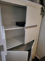Hoogglans Witte Kast, Antiek en Kunst, Ophalen of Verzenden