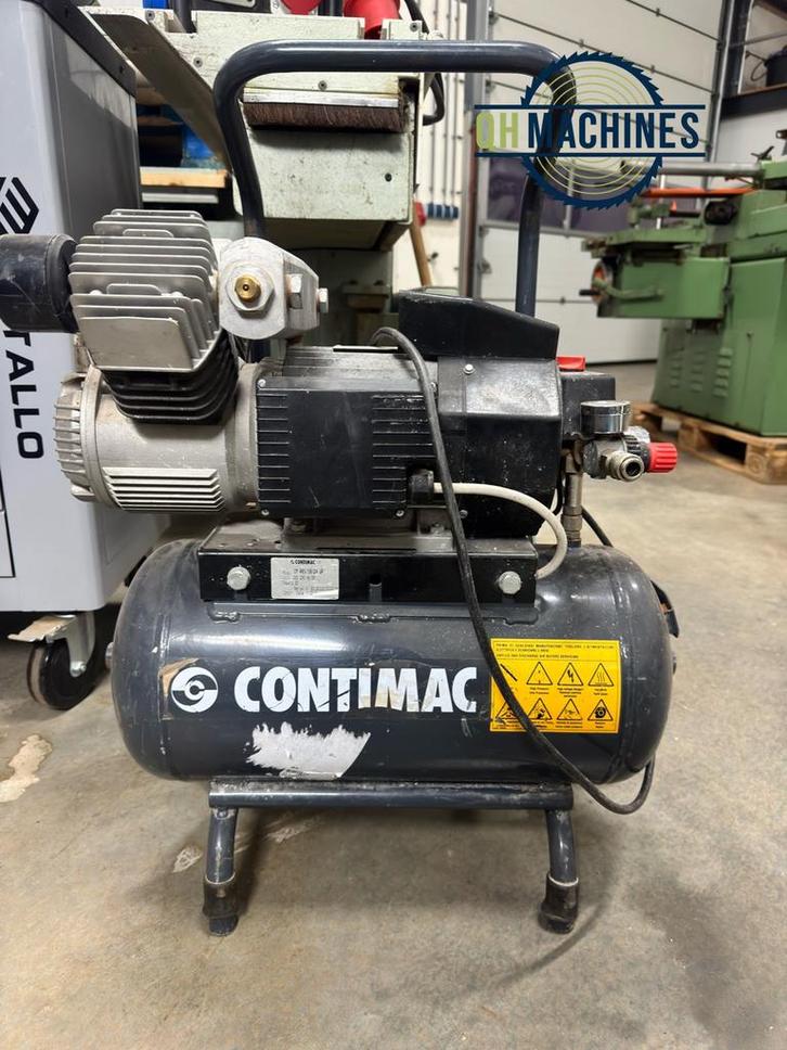 Contimac mobiele compressor, Doe-het-zelf en Verbouw, Compressors, Zo goed als nieuw, 100 liter of meer, Ophalen of Verzenden