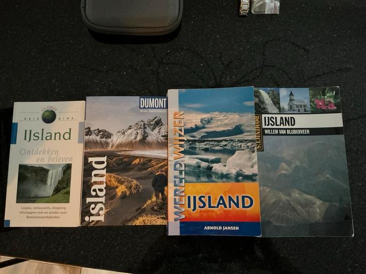 4 Reisgidsen IJsland: Dominicus, Wereldwijzer, Globus, Dumon, Boeken, Reisgidsen, Gelezen, Reisgids of -boek, Europa, Overige merken