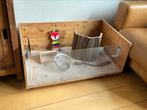 Kuiken, cavia, konijn hok op wielen, 100 x 60 x 37 cm, Dieren en Toebehoren, Knaagdieren en Konijnen | Hokken en Kooien, 110 cm of meer