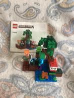 Lego Minecraft 21240 Het Moerasavontuur, Ophalen of Verzenden, Zo goed als nieuw