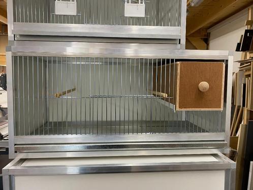 Aluminium broedkooien 120 x 40 x 40 cm met schuifbroedblok, Dieren en Toebehoren, Vogels | Hokken en Kooien, Nieuw, Broedkooi of Kweekkooi