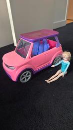 Barbie auto, Ophalen, Zo goed als nieuw, Barbie