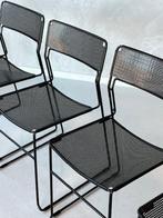 Arrben Sultana eetkamerstoelen 4x vintage stoelen prijs p/st, Gebruikt, Zwart, Vintage, Ophalen of Verzenden