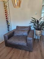 Bruine loveseat, Huis en Inrichting, Ophalen, Zo goed als nieuw, Eenpersoons, Minder dan 150 cm