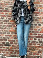 Fake fur jasje made in italie, Made in Italy, Ophalen of Verzenden, Zo goed als nieuw, Maat 36 (S)