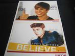 justin bieber, Ophalen of Verzenden, Nieuw, Foto of Kaart