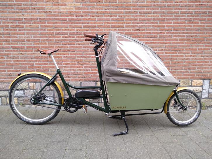 Achielle Ferre elektrische bakfiets, 2021, Fietsen en Brommers, Fietsen | Bakfietsen, Gebruikt, Overige merken, 2 kinderen, Elektrisch