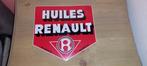 Reclamebord Huiles Renault, Ophalen of Verzenden, Nieuw, Auto's
