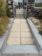 Tegels 60x40cm terras gratis, Ophalen, Gebruikt, 10 m² of meer, Beton