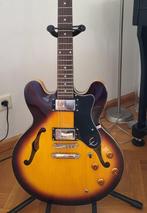 Epiphone ES-335 Vintage Sunburst incl. koffer, Muziek en Instrumenten, Ophalen of Verzenden, Gebruikt, Hollow body, Epiphone