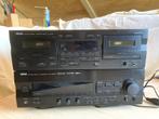 dubbel cassettedeck en receiver van Yamaha, Audio, Tv en Foto, Cassettedecks, Ophalen, Dubbel, Overige merken, Auto-reverse