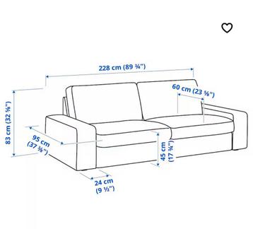 Ikea Kivik 3 zits bank - afbeelding 3