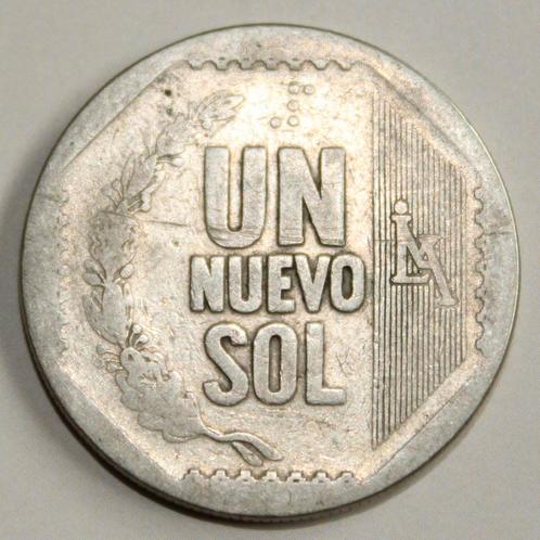Peru 1 Nuevo Sol 2000 - KM#308.3, Postzegels en Munten, Munten | Amerika, Losse munt, Zuid-Amerika, Ophalen of Verzenden