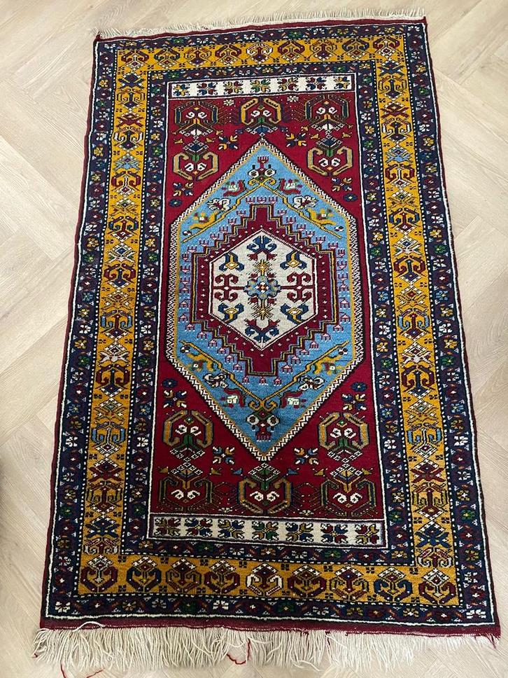 Perzisch Tapijt – Handgeknoopt | Tabriz | vloerkleed, Huis en Inrichting, Stoffering | Tapijten en Kleden, Zo goed als nieuw, 100 tot 150 cm