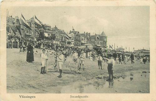 (378-369-051) Vlissingen Strandgezicht, Verzamelen, Ansichtkaarten | Nederland, Zeeland, Ophalen of Verzenden