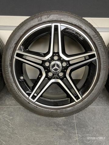 18” orig Mercedes A W177 AMG night edition velgen + banden   beschikbaar voor biedingen