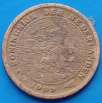 1/2 cent 1909 - Wilhelmina, Postzegels en Munten, Munten | Nederland, Koningin Wilhelmina, Overige waardes, Losse munt, Verzenden