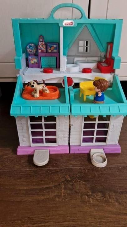 Fischerprice speelhuis, Kinderen en Baby's, Speelgoed | Fisher-Price, Zo goed als nieuw, Speelset, Met geluid, Ophalen of Verzenden