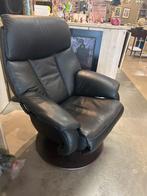 Hukla relax fauteuil leer sta opstoel