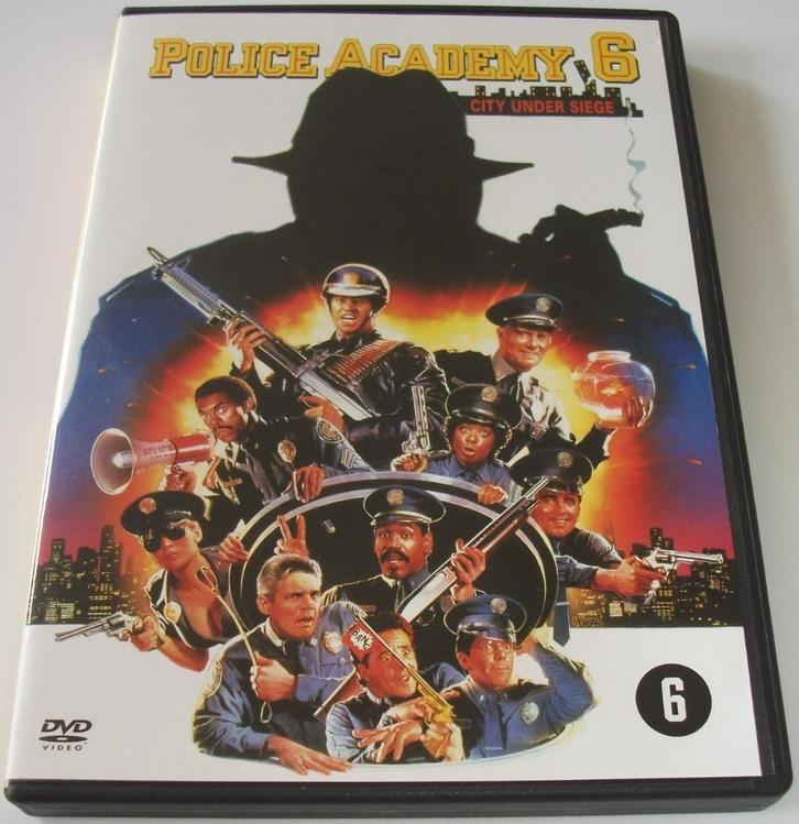 Dvd *** POLICE ACADEMY 6 ***, Cd's en Dvd's, Dvd's | Komedie, Zo goed als nieuw, Overige genres, Vanaf 6 jaar, Ophalen of Verzenden