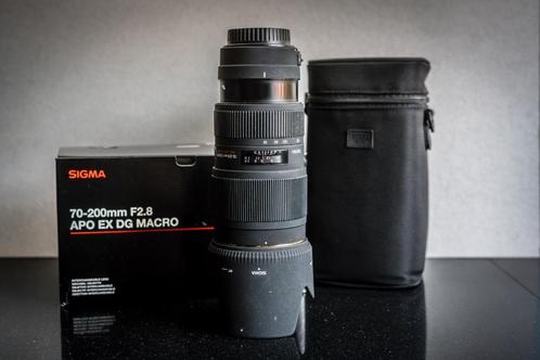 SIGMA 70-200mm F2.8 APO EX DG MACRO (Canon)– goed onderhoud, Audio, Tv en Foto, Fotografie | Lenzen en Objectieven, Gebruikt, Telelens