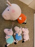 Peppa Pig Knuffel Set, Ophalen of Verzenden, Gebruikt, Overige typen