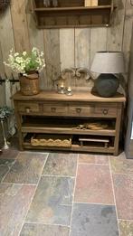 Teakhouten meubeltjes, Huis en Inrichting, Tafels | Sidetables, Ophalen, Nieuw