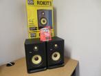 KRK Rokit 5 G4 | Pawn Eindhoven, Audio, Tv en Foto, Luidsprekers, Gebruikt, 120 watt of meer, Front, Rear of Stereo speakers, Ophalen