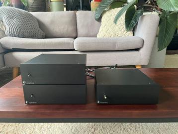 2x Pro-Ject Amp Box RS Mono + Pro-Ject Power Box RS Amp – Hi beschikbaar voor biedingen
