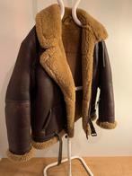 Originele vintage Irvin pilotenjas pilotenjack XXL-XXXL, Kleding | Heren, Bruin, Irvin, Overige maten, Ophalen of Verzenden