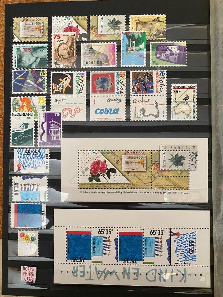 Nederland 1988 postzegels postfris compleet, Postzegels en Munten, Postzegels | Nederland, Postfris, Na 1940, Verzenden