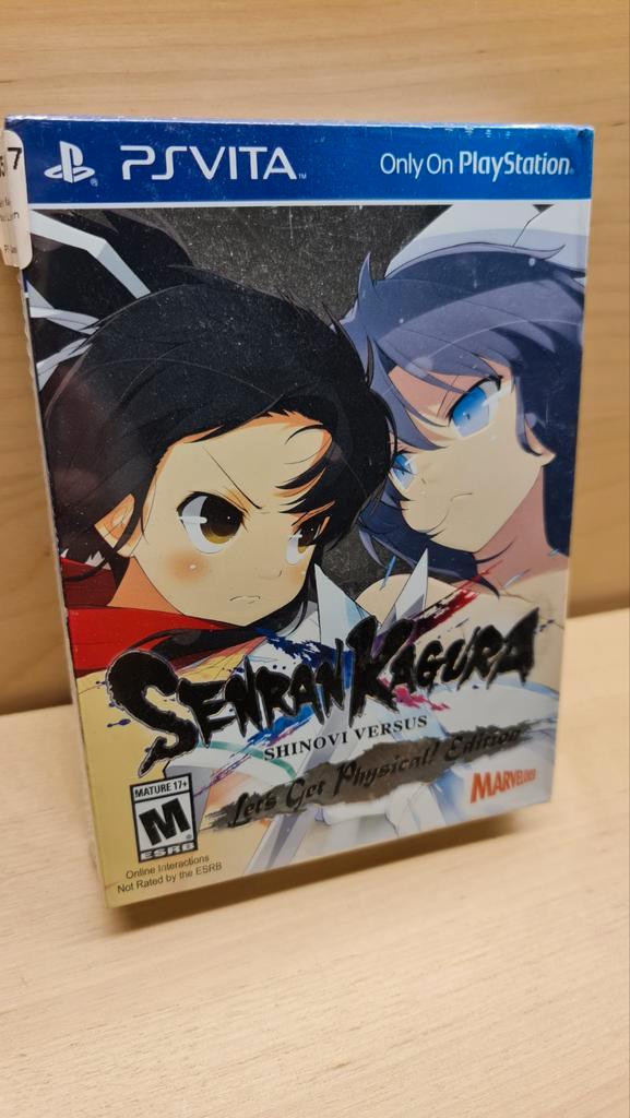 PS Vita Senran Kagura Shinovi Versus - Factory Sealed!, Spelcomputers en Games, Spelcomputers | Sony PlayStation Vita, Nieuw, Overige kleuren