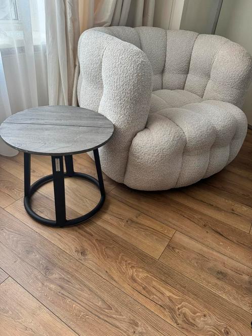 Riviera maison bijzet tafel outdoor tuintafel of voor binnen, Huis en Inrichting, Tafels | Bijzettafels, Rond, Minder dan 55 cm